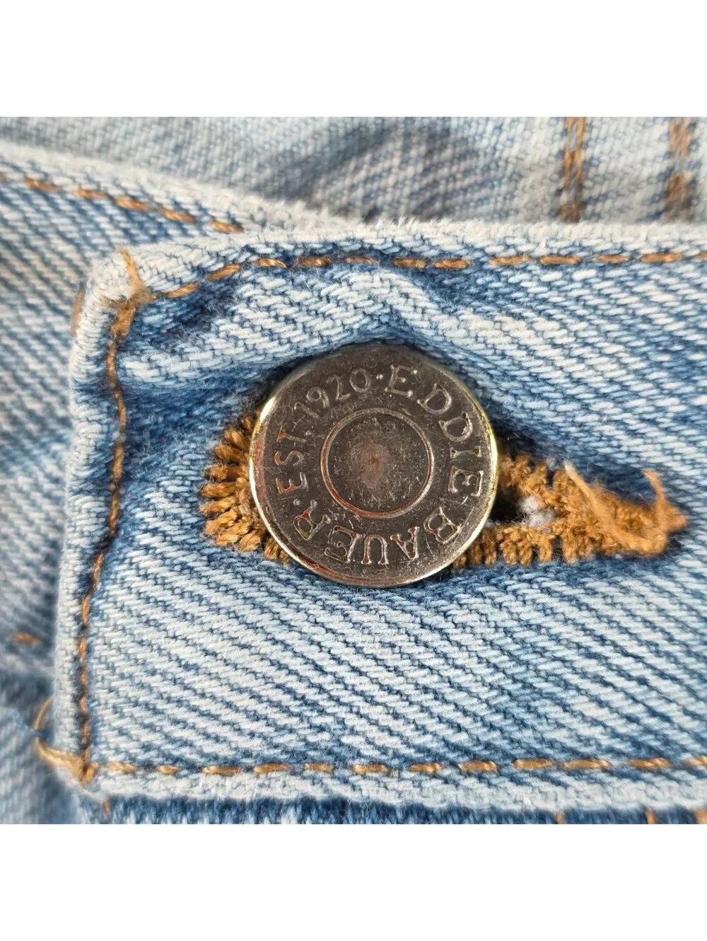 Eddie Bauer Men's Relaxed Fit Blue Denim Jeans W36 L30 Classic Vintage Style